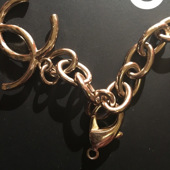 Chanel, gold coloured belt. main image 5